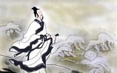 神宇送到屈原